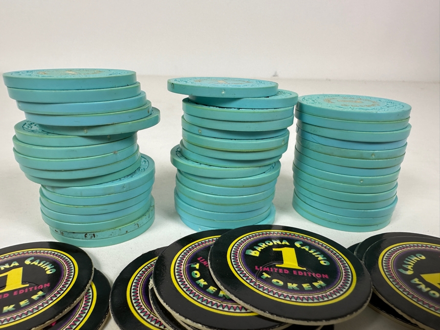 Barona Casino Plastic Tokens / Limited Edition Paper Tokens [Photo 4]