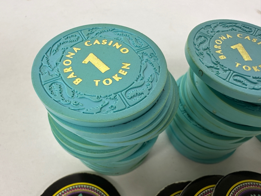 Barona Casino Plastic Tokens / Limited Edition Paper Tokens [Photo 2]