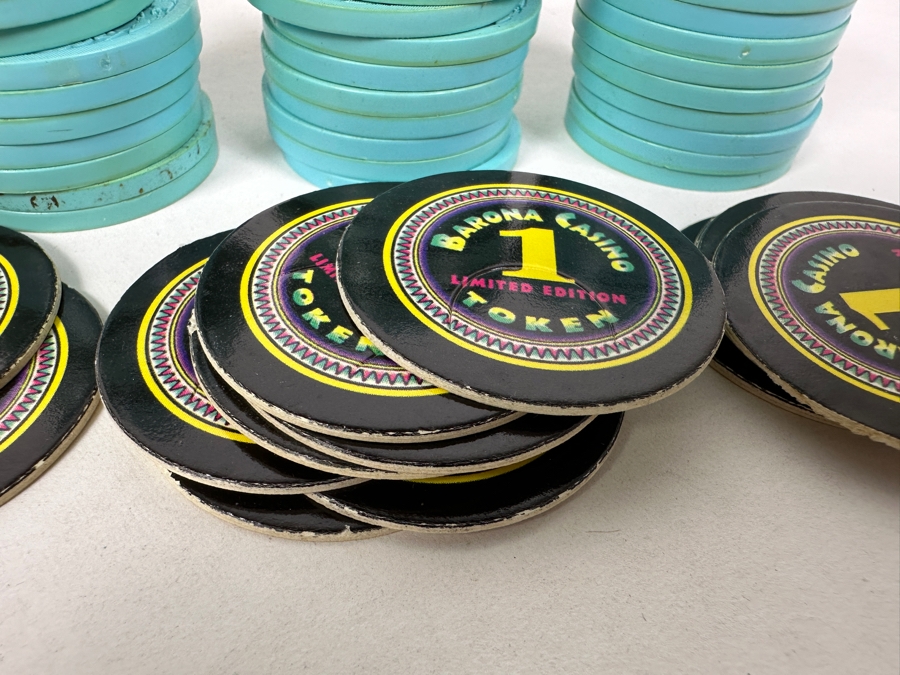 Barona Casino Plastic Tokens / Limited Edition Paper Tokens [Photo 3]