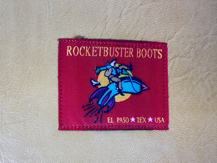 Rocketbuster Boots El Paso Texas Handmade Custom Design Leather Folio 9.5 X 12 [Photo 5]