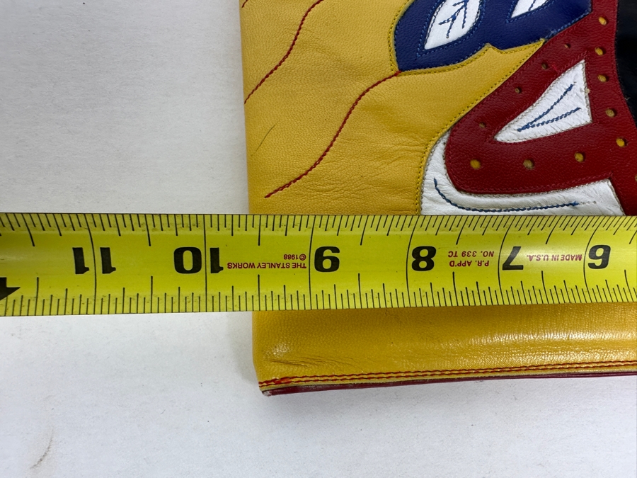 Rocketbuster Boots El Paso Texas Handmade Custom Design Leather Folio 9.5 X 12 [Photo 7]