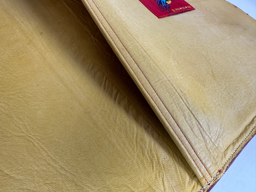 Rocketbuster Boots El Paso Texas Handmade Custom Design Leather Folio 9.5 X 12 [Photo 6]