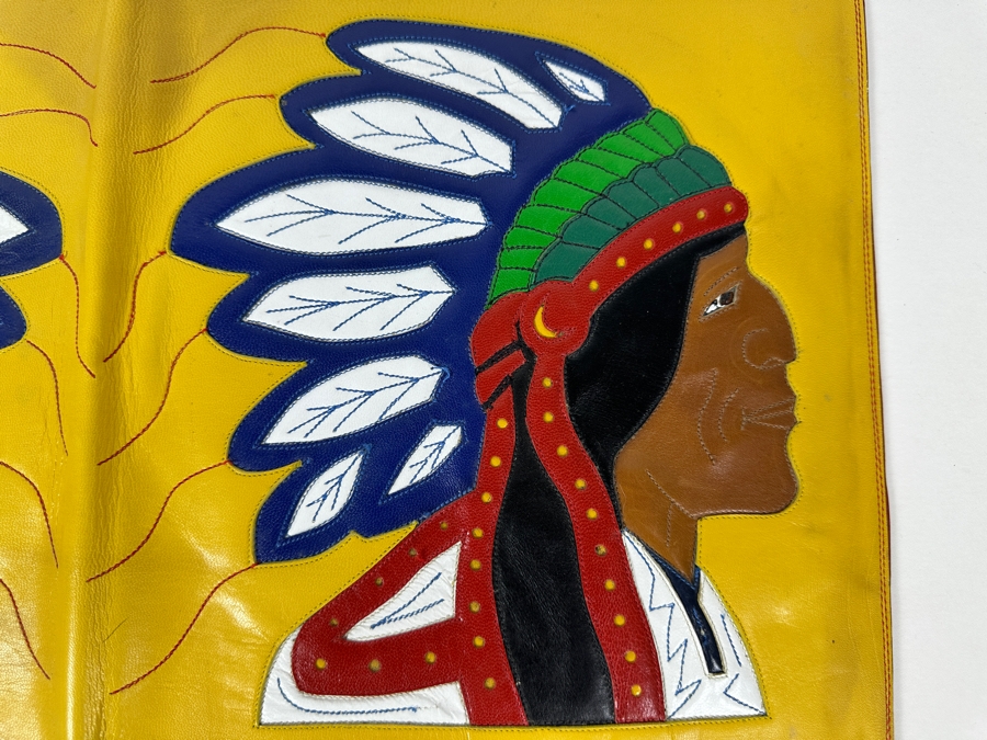 Rocketbuster Boots El Paso Texas Handmade Custom Design Leather Folio 9.5 X 12 [Photo 2]