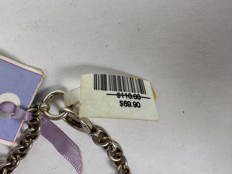 Alejandro Toussier Sterling Silver Charm Bracelet Retails $110 [Photo 5]