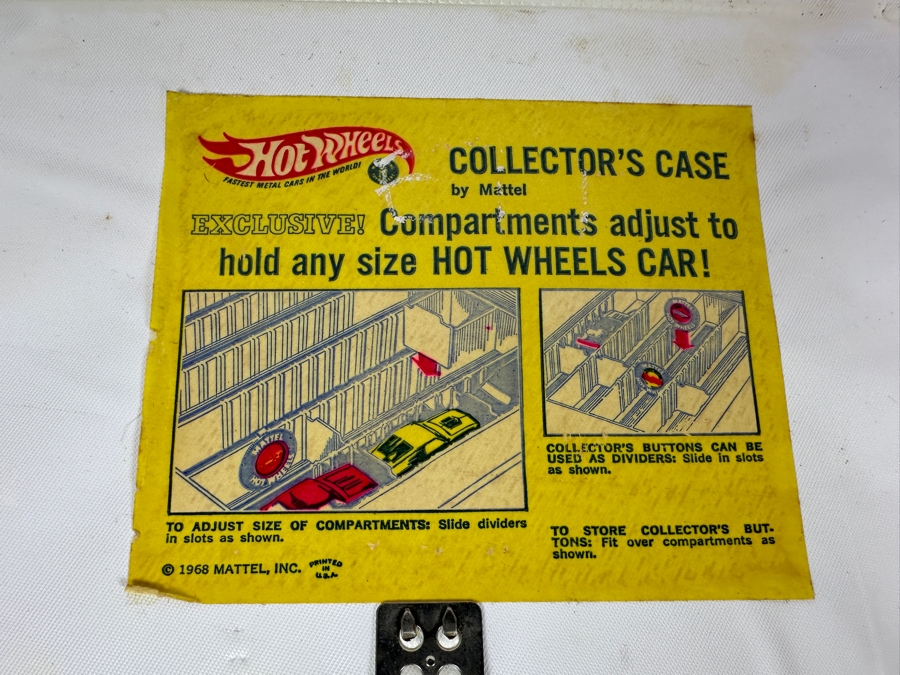 Vintage 1968 Mattel Hot Wheels 12 Car Collector's Case [Photo 7]