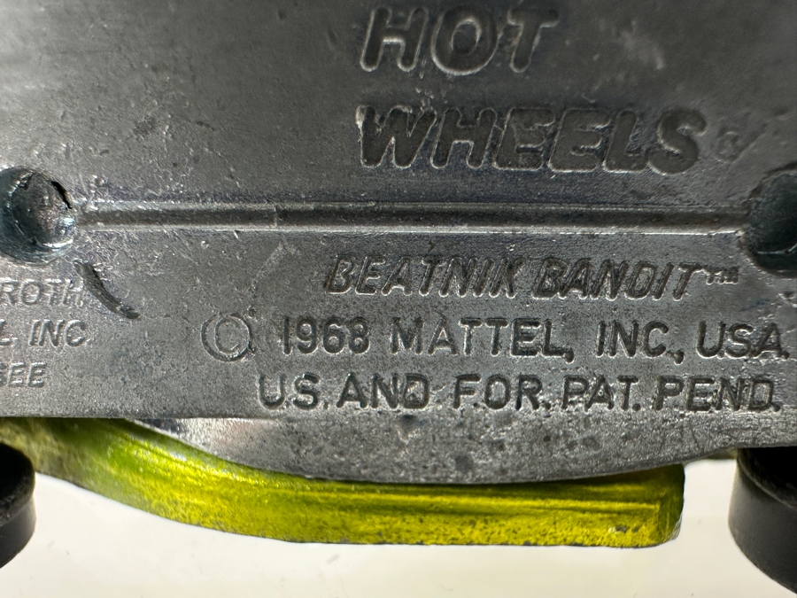 Vintage 1968 Mattle Hot Wheels Redline Beatnik Bandit Car [Photo 9]