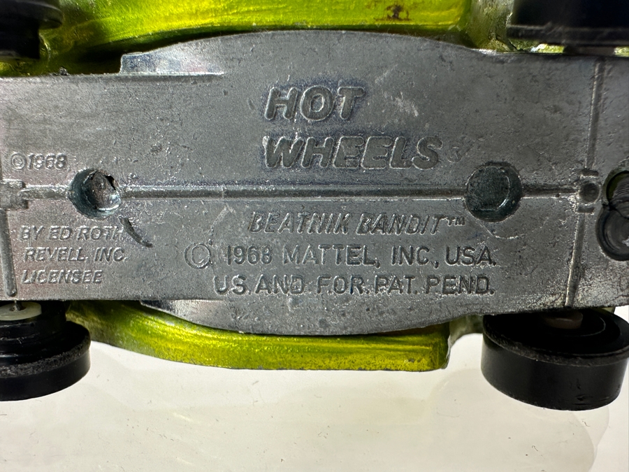 Vintage 1968 Mattle Hot Wheels Redline Beatnik Bandit Car [Photo 8]