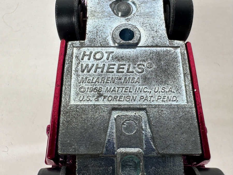 Vintage 1968 Mattel Hot Wheels Redline McLaren M6A Car [Photo 11]