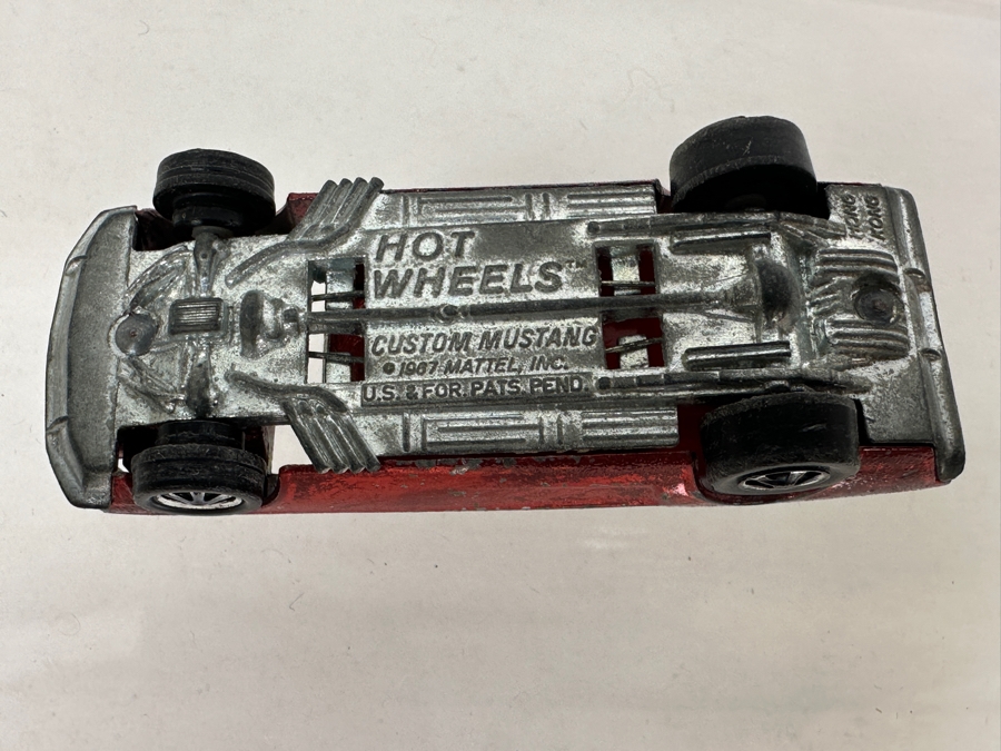 Vintage 1967 Mattel Hot Wheels Redline Custom Mustang [Photo 7]