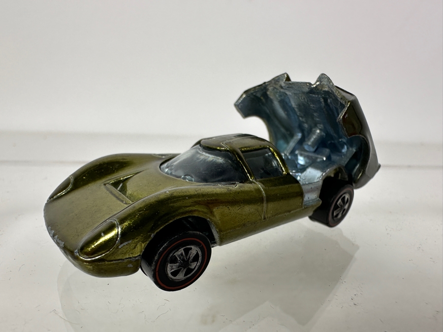 Vintage 1968 Mattel Hot Wheels Redline LOLA GT70 Car [Photo 4]