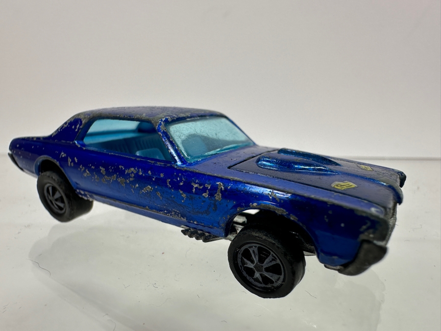 Vintage 1967 Mattel Hot Wheels Redline Custom Cougar Car [Photo 2]