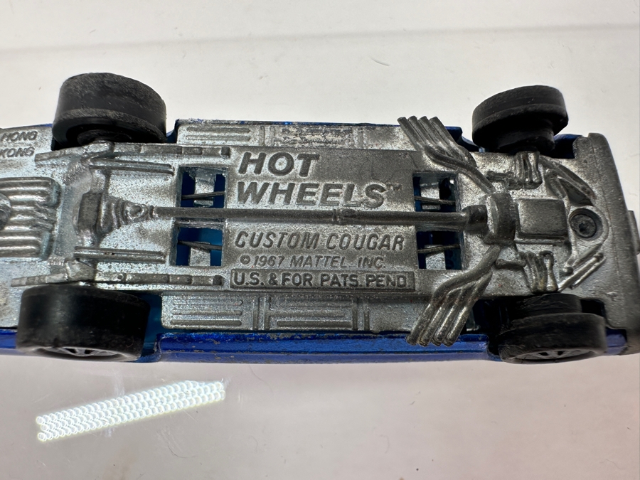 Vintage 1967 Mattel Hot Wheels Redline Custom Cougar Car [Photo 8]