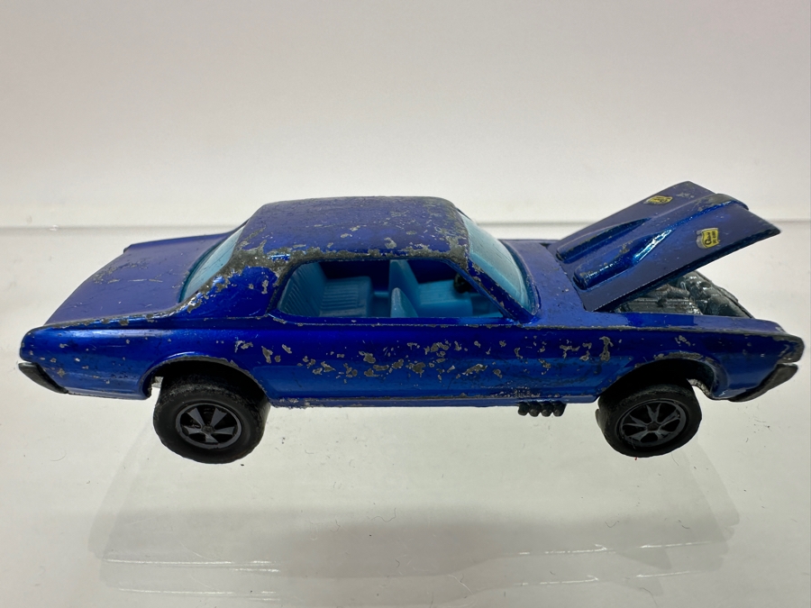 Vintage 1967 Mattel Hot Wheels Redline Custom Cougar Car [Photo 3]