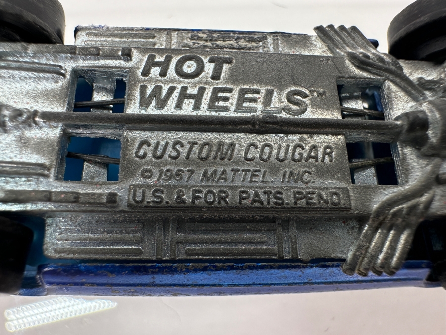 Vintage 1967 Mattel Hot Wheels Redline Custom Cougar Car [Photo 9]