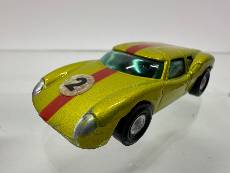 Pair Of Vintage MARX Cars: Ford J & LOLA GT [Photo 12]