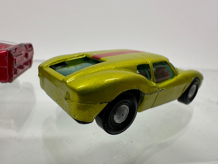 Pair Of Vintage MARX Cars: Ford J & LOLA GT [Photo 15]