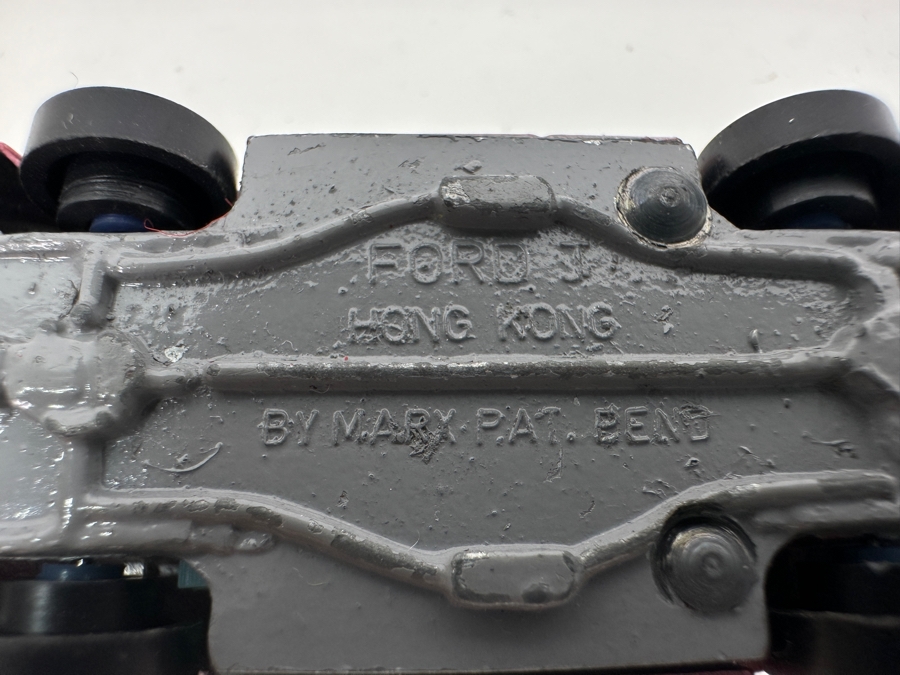 Pair Of Vintage MARX Cars: Ford J & LOLA GT [Photo 10]