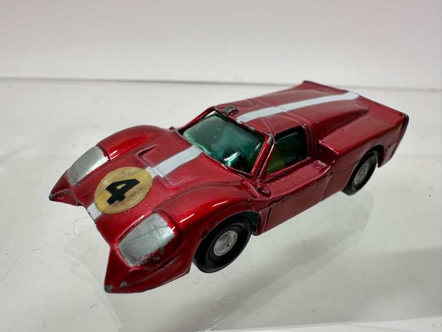 Pair Of Vintage MARX Cars: Ford J & LOLA GT [Photo 5]