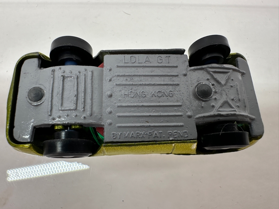 Pair Of Vintage MARX Cars: Ford J & LOLA GT [Photo 16]