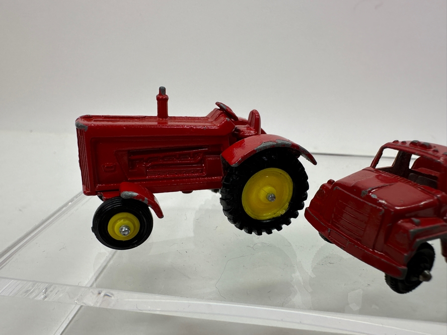 Vintage Lot Of TootsieToy Cars/Trucks/Tractor - 7 Total [Photo 5]