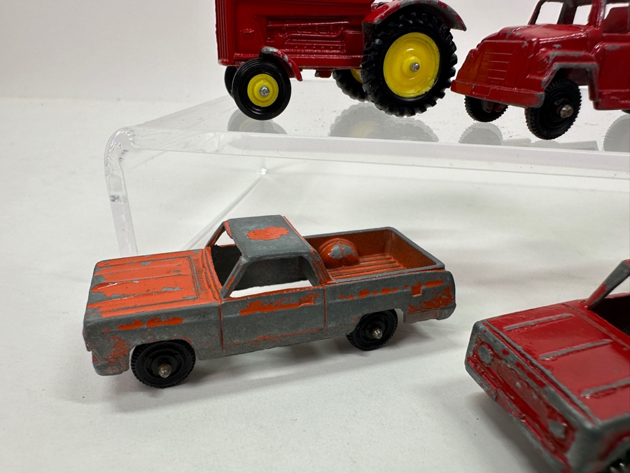 Vintage Lot Of TootsieToy Cars/Trucks/Tractor - 7 Total [Photo 4]
