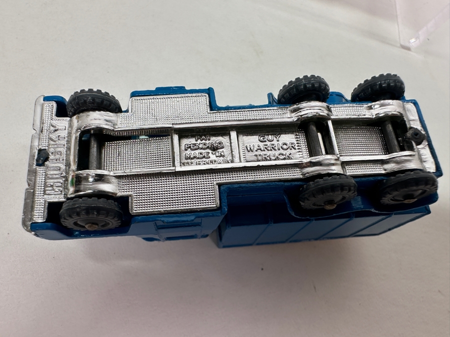 Vintage Matchbox Series By Lesney: No. 5 Routemaster Bus, No. 74 Daimler Bus, No. 32 Leyland Petrol Tanker, No. 61 Alvis Stalwart, Husky Guy Warrior Truck [Photo 9]