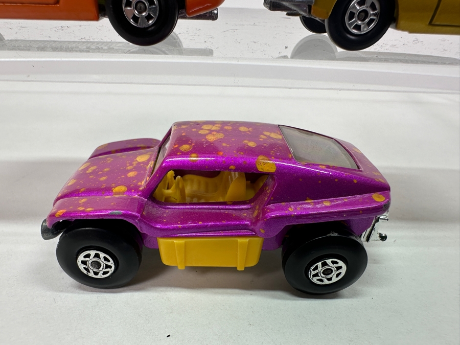 Vintage Matchbox Series Superfast Cars: 1969 BMC 1800 Pininfarina, 1970 No. 30 Beach Buggy, 1973 No. 3 Monteverdi Hai [Photo 2]