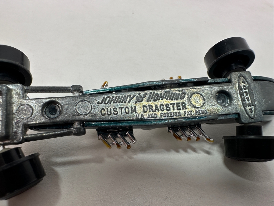 Four Vintage 1960s/70s Johnny Lightning Topper Redline Cars: Custom Turbine, Frantic Ferrari, Custom Dragster & Sand Stormer [Photo 12]