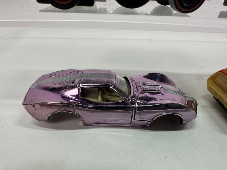 Vintage 1969 Mattel Hot Wheels Sizzlers (Purple Car Is Just The Top Shell - No Body) - Untested - Sold As Is [Photo 5]