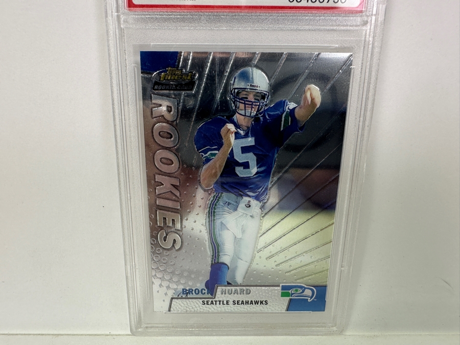 1999 Finest Brock Huard Rookie #150 MINT 9 PSA Graded Football Card [Photo 2]