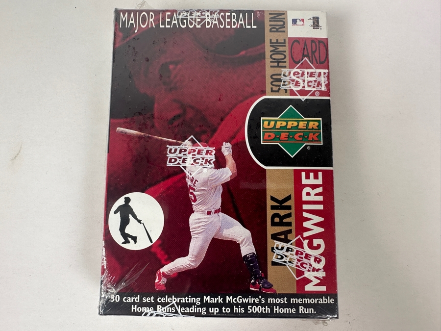 Mark McGwire 50 Card Set Celebrating Mark McGwire's Most Memorable Home Runs Leading Up To His 500th 1999 Home Run Baseball Cards Factory Sealed [Photo 1]