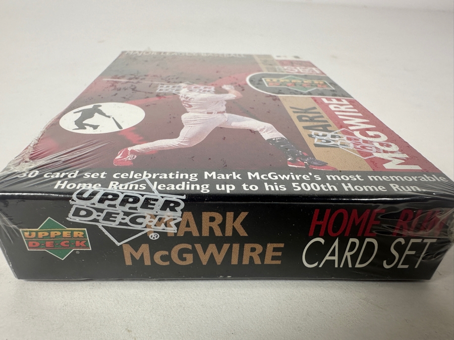 Mark McGwire 50 Card Set Celebrating Mark McGwire's Most Memorable Home Runs Leading Up To His 500th 1999 Home Run Baseball Cards Factory Sealed [Photo 2]