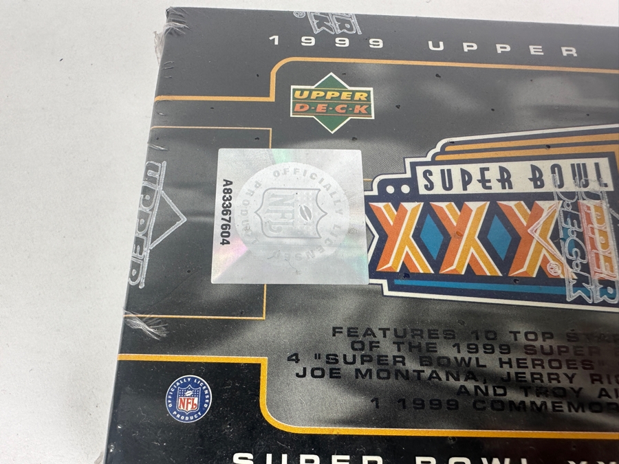 Super Bowl XXXIII Box Set 1999 Upper Deck NFL Football Cards Factory Sealed [Photo 2]