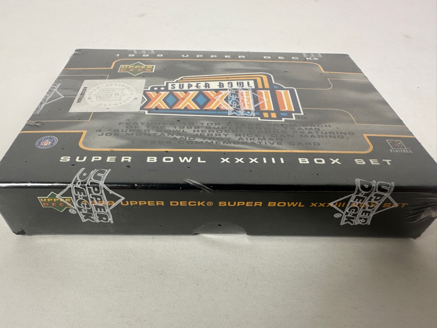 Super Bowl XXXIII Box Set 1999 Upper Deck NFL Football Cards Factory Sealed [Photo 3]
