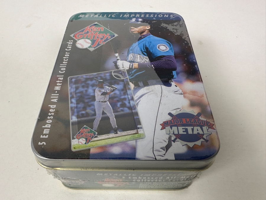 Ken Griffey Jr. Metallic Impressions Baseball Cards Factory Sealed [Photo 2]