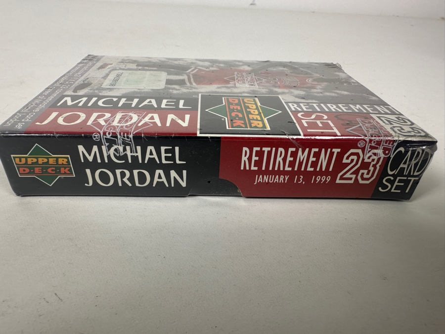 Michael Jordan Retirement Basketball Card Set Upper Deck 1999 Factory Sealed [Photo 3]