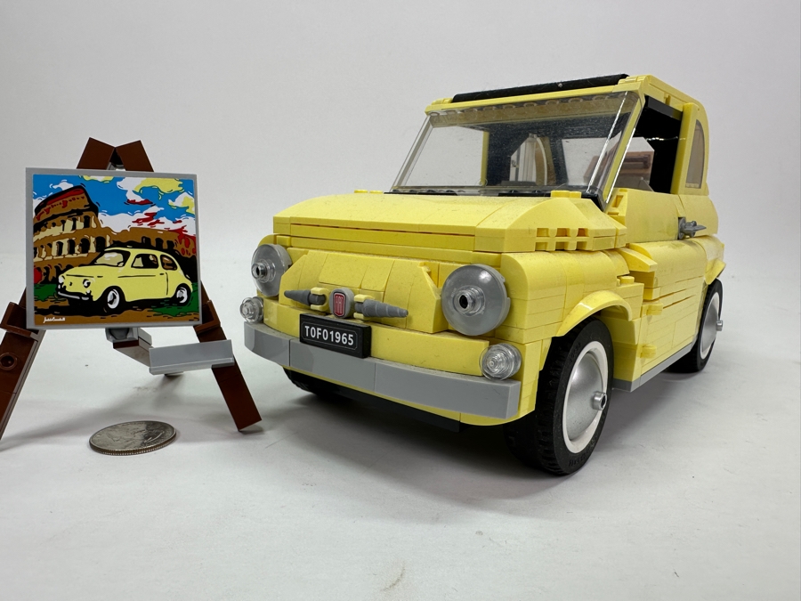 Lego Creator Expert Fiat 500 Car 10271 10W X 4.5H [Photo 7]
