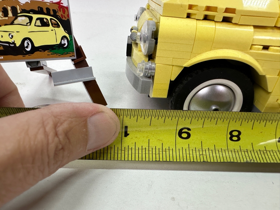 Lego Creator Expert Fiat 500 Car 10271 10W X 4.5H [Photo 12]