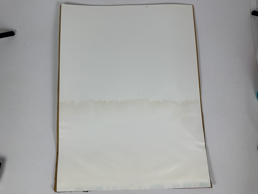 Angelo Marino Artist Signed Limited Edition (485/900) Wayne Gretzky Los Angeles Kings Hockey Print 18 X 24 (Has Water Damage) [Photo 6]