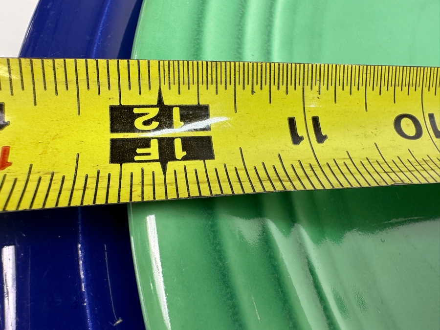 Fiesta Fiestaware - (2) Large 14.25'W Charger Plates & (1) 12.25'W Plate [Photo 8]