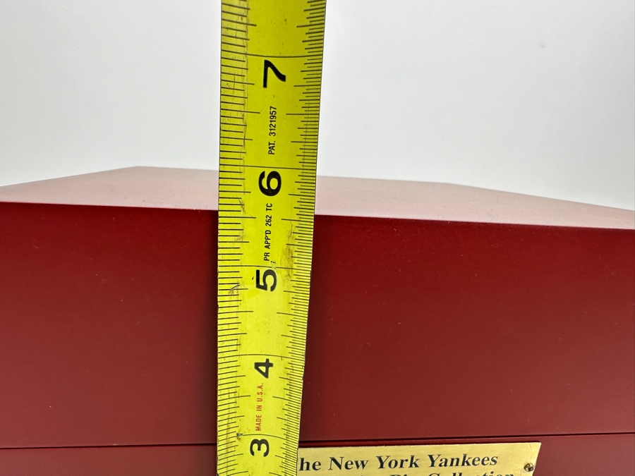 Pin Collection Box - The New York Yankees World Series Pin Collection (Empty - No Pins) 10'W X 10'D X 5.5'H [Photo 11]