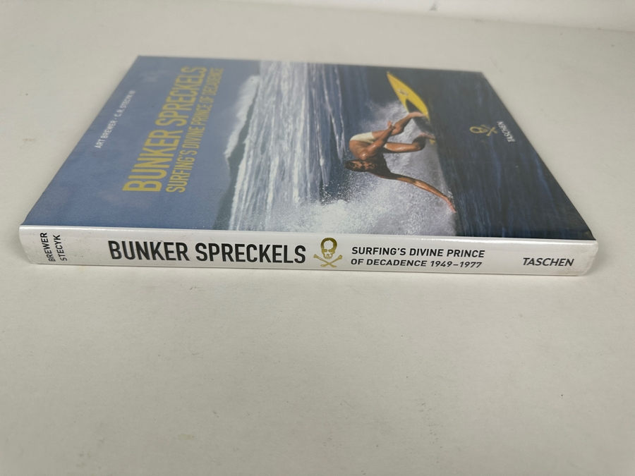 Factory Sealed Hardcover Coffee Table Book: Bunker Spreckels: Surfing's Divine Price Of Decadence (Related To John D. Spreckels Of Spreckels Theatre) By Art Brewer & C.R. Stecyk III [Photo 2]