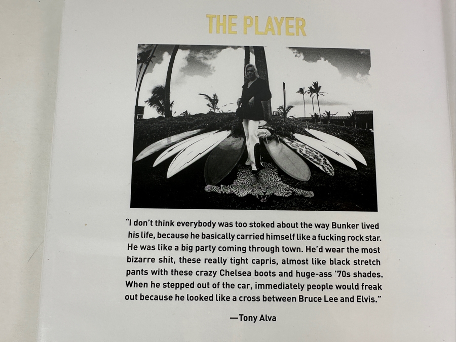 Factory Sealed Hardcover Coffee Table Book: Bunker Spreckels: Surfing's Divine Price Of Decadence (Related To John D. Spreckels Of Spreckels Theatre) By Art Brewer & C.R. Stecyk III [Photo 4]