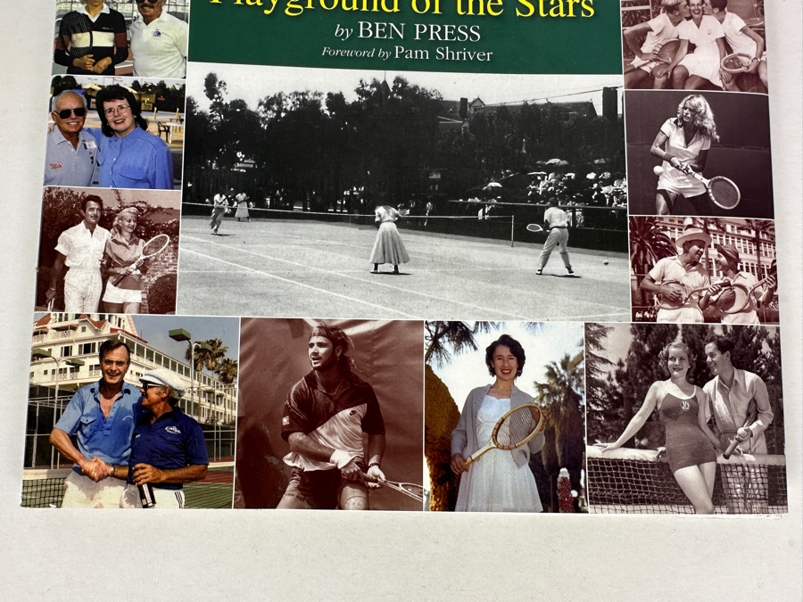 Signed Copy Of 100 Years Of Tennis At The Hotel Del Coronado Playground Of The Stars By Ben Press Hardcover Book Signed By Ben Press [Photo 3]