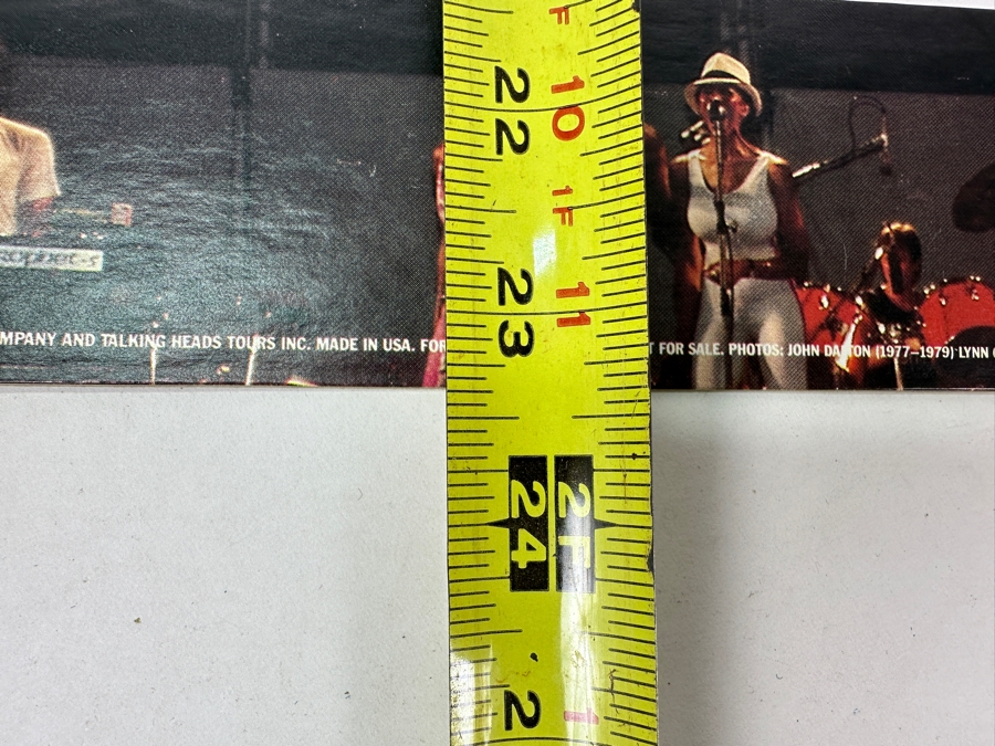 JUST ADDED - Rare Vintage 1982 Talking Heads The Name Of The Band Is Talking Heads Record Store Promotional Mobile Double-Sided 16 X 24 Estimate $400 [Photo 9]