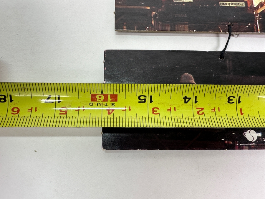 JUST ADDED - Rare Vintage 1982 Talking Heads The Name Of The Band Is Talking Heads Record Store Promotional Mobile Double-Sided 16 X 24 Estimate $400 [Photo 8]