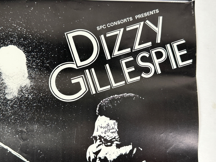 JUST ADDED - Dizzy Gillespie SPC Consorts Presents September 28, 1983 Shryock Auditorium Concert Poster 11 X 17 [Photo 2]