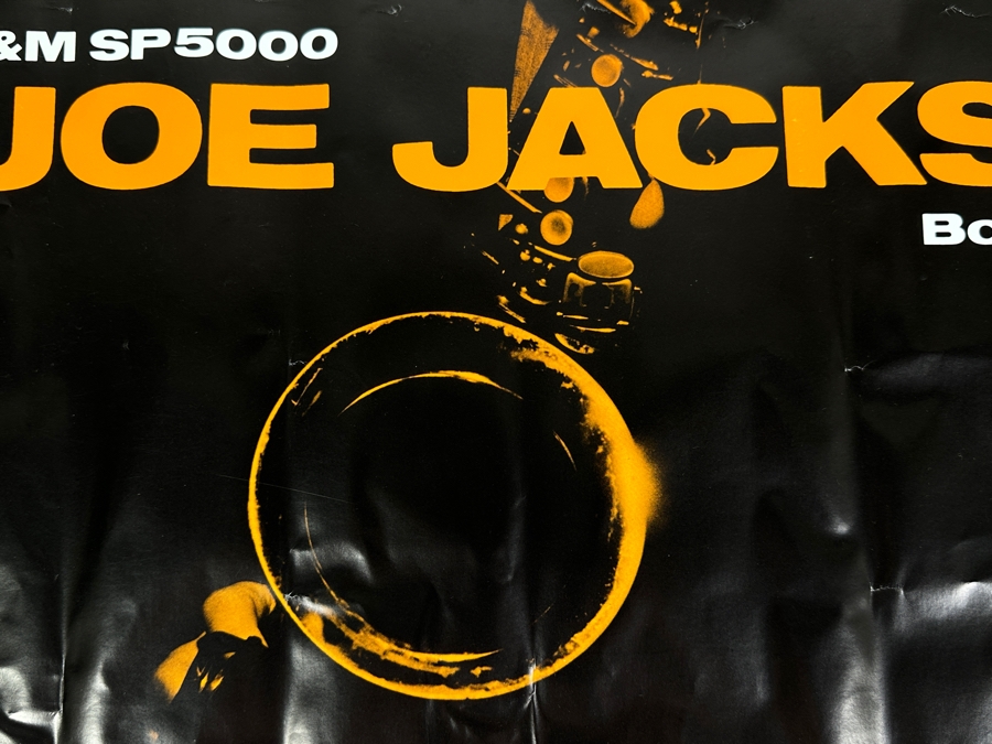 JUST ADDED - Vintage 1984 Joe Jackson's Body And Soul Poster 24 X 24 [Photo 3]