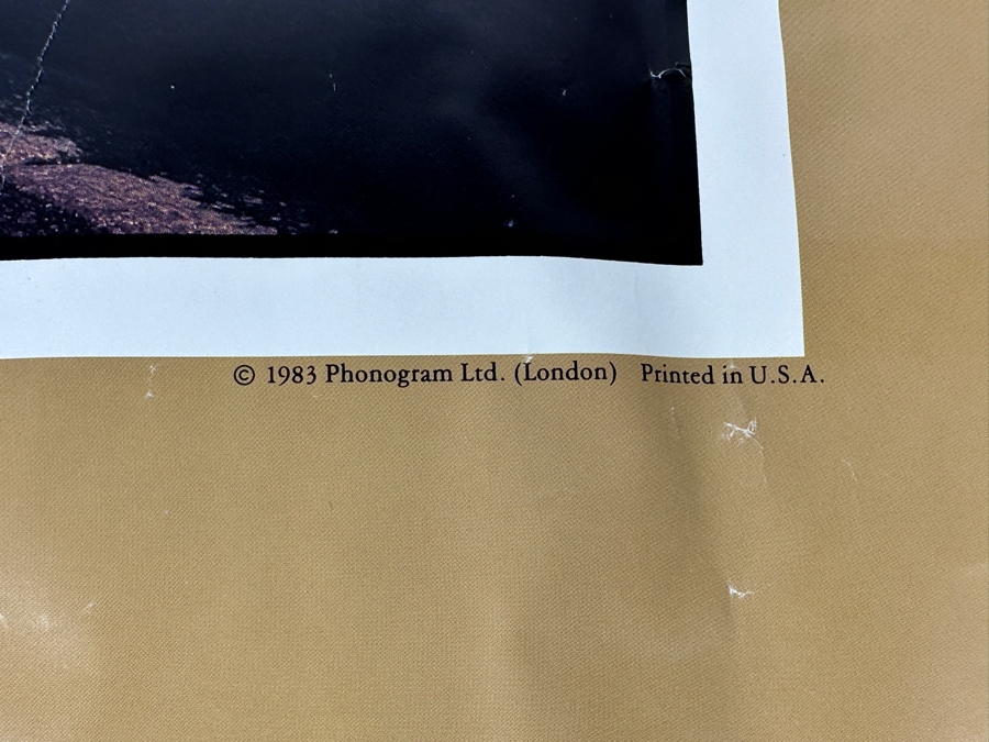 JUST ADDED - Vintage 1983 Tears For Fears - The Hurting Poster 23 X 23 [Photo 6]