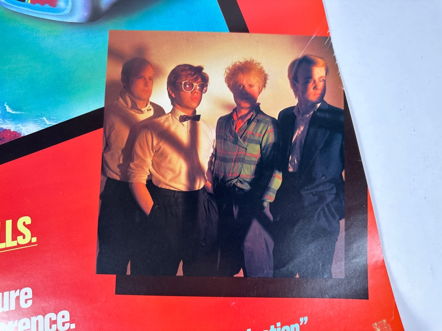 JUST ADDED - Vintage 1982 A Flock Of Seagulls Poster 17 X 22 [Photo 2]